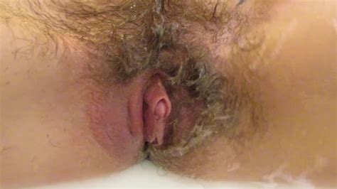 Shaving Off My Extreme Hairy Big Clit Pussy Lips In Close