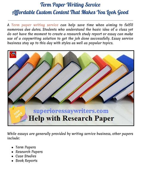 term paper writing service affordable custom content