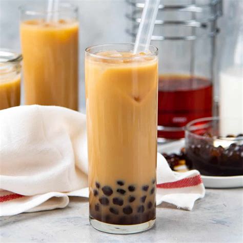 bubble tea recipe boba milk tea recipe cart