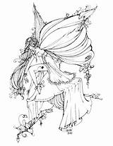 Coloring Pages Fantasy Detailed Getcolorings Printable Adults sketch template