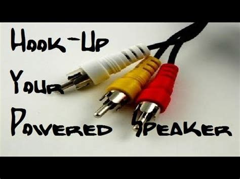 hook  powered speakers youtube