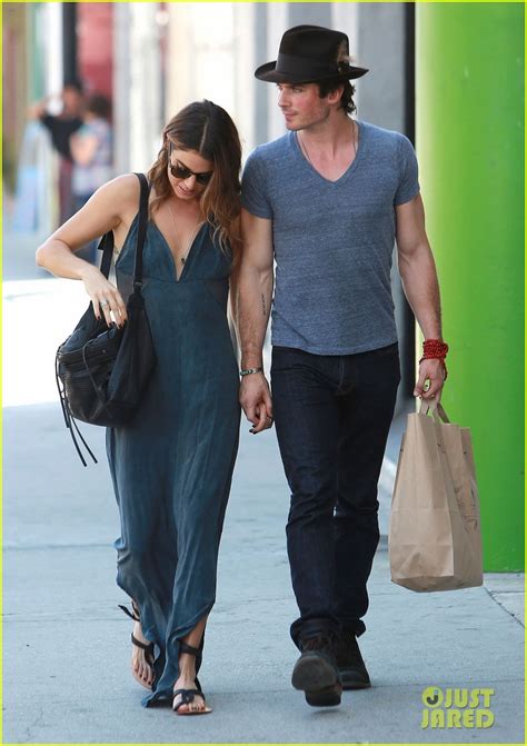Ian Somerhalder And Nikki Reed Hold Hands On A Hot Day In Los Angeles