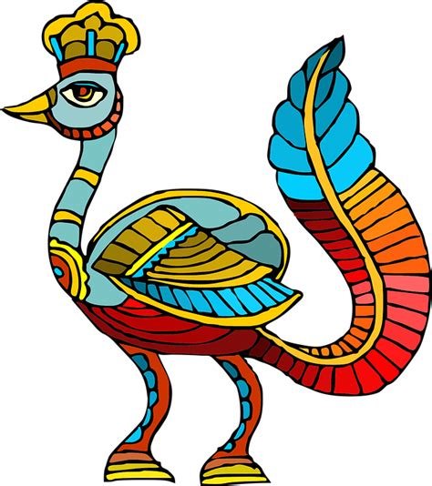 burung abstrak warna warni gambar vektor gratis  pixabay