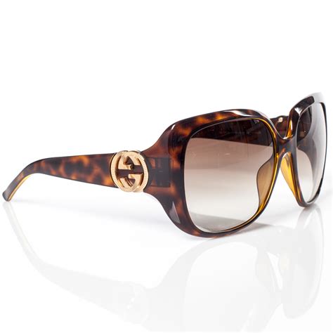 Gucci Tortoise Shell Gg Sunglasses 3163s 36060 Fashionphile