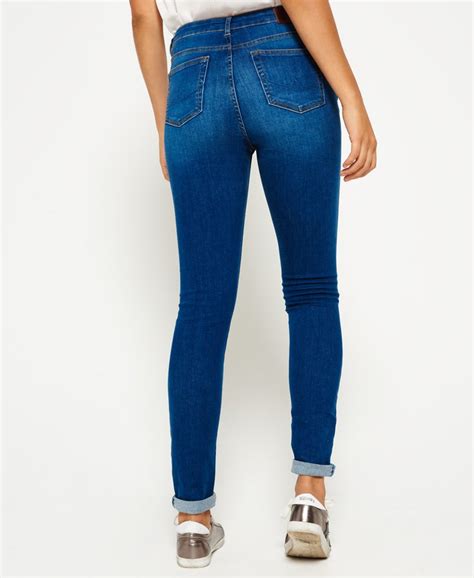 Superdry Sophia Skinny Jeans Met Hoge Taille Jeans Voor Dames