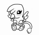 Griffin Coloring Pages Baby Color Brian Drawing Theshadowstone Printable Getdrawings Drawings Getcolorings Deviantart Colorings sketch template