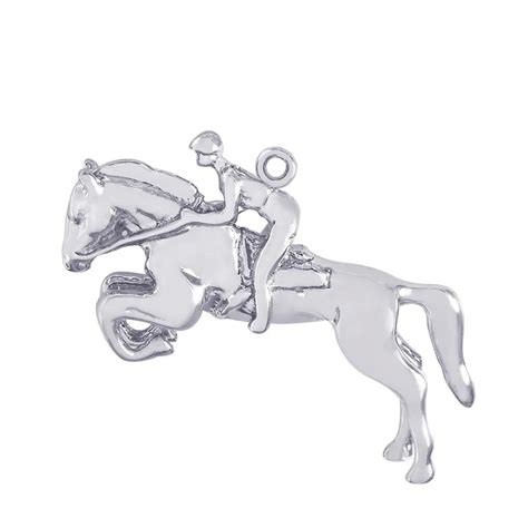 metalen ambachten ras paardrijden charm hanger voor rider sieraden bangle kettingen maken