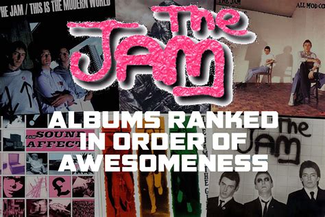 jam albums ranked  order  awesomeness