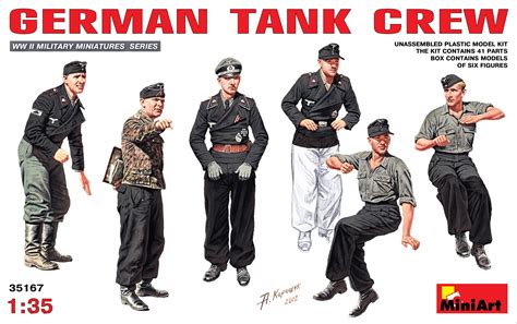 miniart  german tank crew