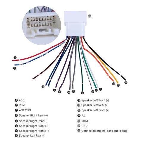 mazda wiring diagram color codes