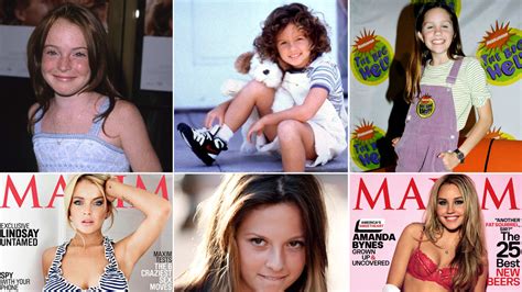 All Grown Up In Maxim Mackenzie Rosman Amanda Bynes Lindsay Lohan