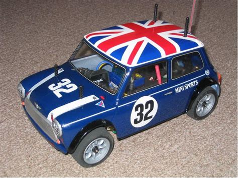 rover mini cooper racing  inchesmatt showroom great british mini cooper tamiya rc