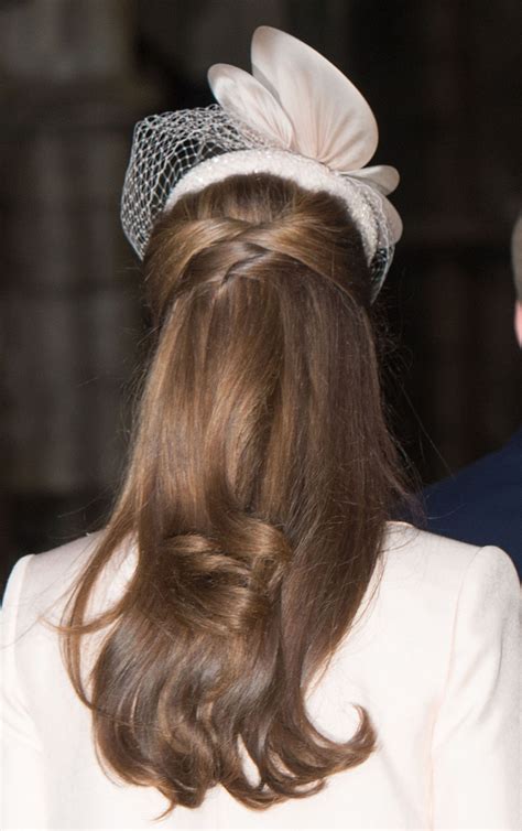 Kate Middleton S Half Up Hairstyle Is Perfect Pretty And Above All