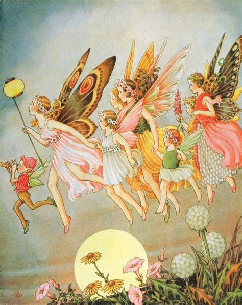 fairies   ida rentoul outhwaite vintage fairies