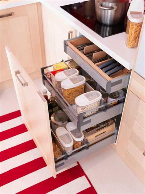functional kitchen cabinet  drawer storage ideas homemydesign