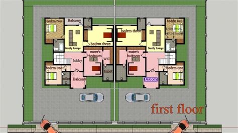 F Loor Plan Of A 5 Bedroom Bungalow In Nigeria House