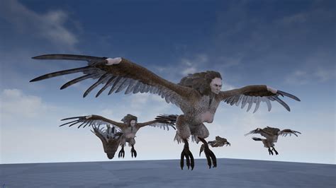 harpy  characters ue marketplace