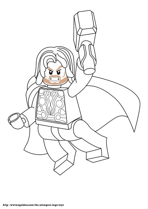 incredible lego avengers coloring pages
