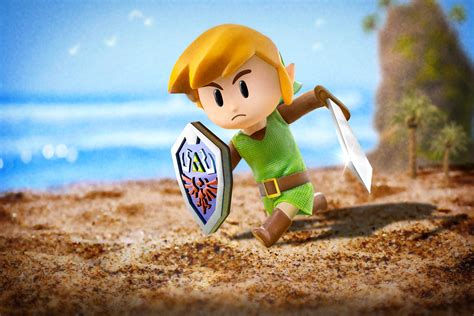 I Made A Links Awakening Pic By Photoshopping A Toon Link Amiibo R