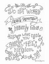 Coloring Pages Bible God Christian Scripture Word Verse Sheets Inspirational Adults Colouring Printable Adult Color Lds Joditt Book Girls Verses sketch template