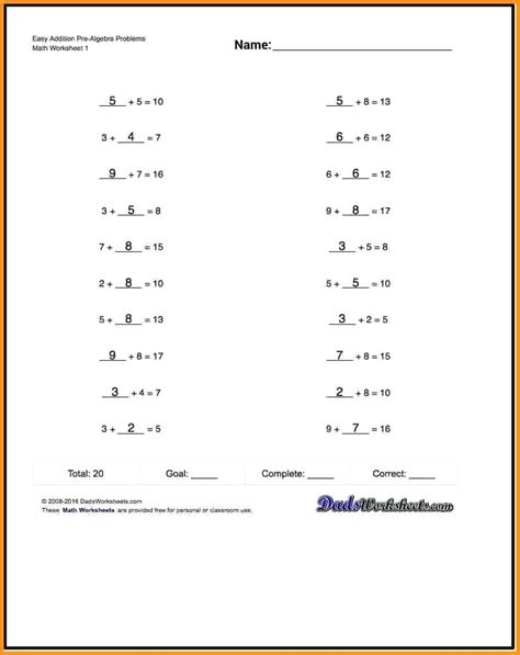 math worksheets   graders printable
