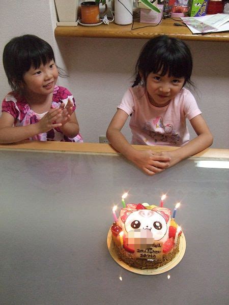 2011年6月30日（木）・・・あーちゃん6歳のbirthday♪ “あーちゃん”と“みーちゃん”の健やか成長日記 楽天ブログ