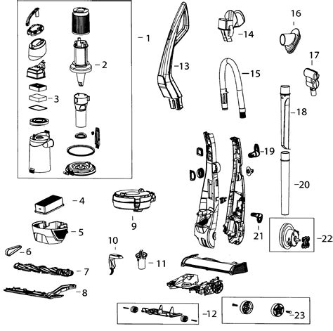 bissell vacuum parts diagram hanenhuusholli