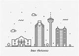 San Antonio Drawing Inspirowl Cityscape Poster Travel 5th Uploaded April Which sketch template