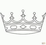 Coroa Rei Colorare Disegno Coroas Kroon Koning Reale Koningskroon Krone Supercoloring Ausmalen Coloringhome Kostenlos Ausmalbild Alloro Crowns sketch template