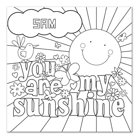sunshine   sunshine pages coloring pages