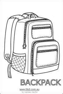 backpack craft template backpack ideas diy backpack craft