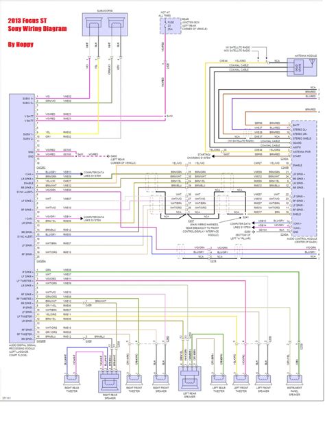 ford focus radio wiring diagram diagram