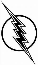 Flash Bolt Lightning Coloring Clipart Gordon Clip Lighting Logo Drawing Pages Symbol Cliparts Clipartix Vector Color Cartoon Print Face Luna sketch template