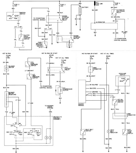wiring diagram   dodge dakota wiring diagram