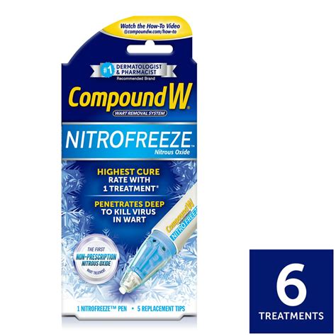 compound  nitrofreeze wart remover maximum freeze  applications walmartcom walmartcom