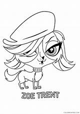 Pages Coloring Pet Littlest Shop Coloring4free Zoe Related Posts Printable sketch template