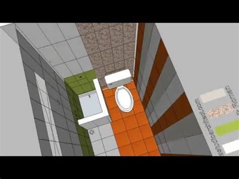 desain kamar mandi     menggunakan keramik roman