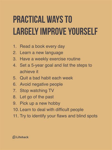 11 Ways To Improve Yourself Quickly Next Level Life