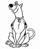 Scooby Printable Skubi Bojanke Nazad sketch template