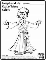 Joseph Bible Coloring Sunday School Printable Sheet Activities Pages Kids Preschool Crafts Stories Story Sheets Need Coat Colors Church Website sketch template