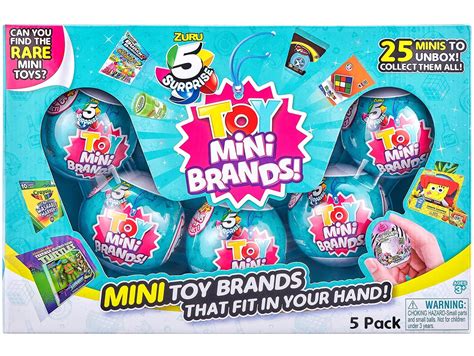 surprise mini brands toy exclusive mystery  pack box set zuru toys