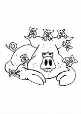 Varken Kleurplaten Schwein Porc Coloriages Kleurplaat Cochon Malvorlagen Mewarnai Babi Schweine Animaatjes Animierte Bergerak Maiali Popular Animate Simili sketch template