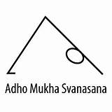 Mukha Adho Svanasana Ashtanga Bodhi sketch template