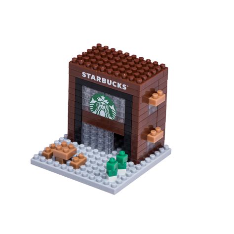 collect  adorable starbucks mini collectible stores  familiar bricks design great deals