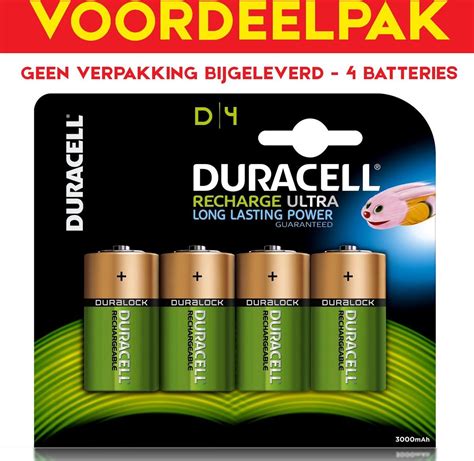 bolcom duracell  oplaadbare batterijen onverpakt  stuks mah  pack