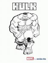 Coloring Hulk Pages Avengers Super Popular Heroes sketch template