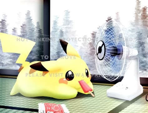 Pikachu Eating Icecream Fan Pokemon Cute Hd Wallpaper 1524249