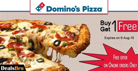 dominosoffers dealsbro latest dominos coupons   august  dominos offers buy