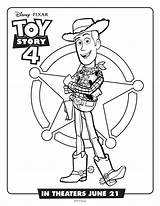 Toy Story Coloring Pages Woody Movie sketch template