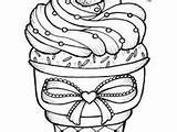 Coloring Pages Food Dessert sketch template